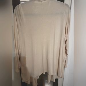 Torrid sand color cardigan.